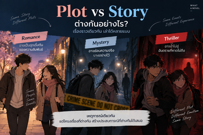 Plot vs Story ต่างกันอย่างไร? เรื่องราวกับโครงเรื่องไม่ใช่สิ่งเดียวกัน Cover