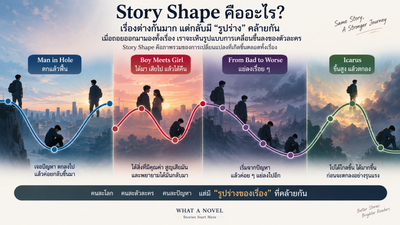 Story Shape คืออะไร? รูปร่างของเรื่องต่างจาก Story Structure อย่างไร Cover