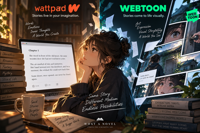 Wattpad vs WEBTOON ต่างกันอย่างไร? เรื่องเดียวกัน แต่เล่าคนละแบบ Cover